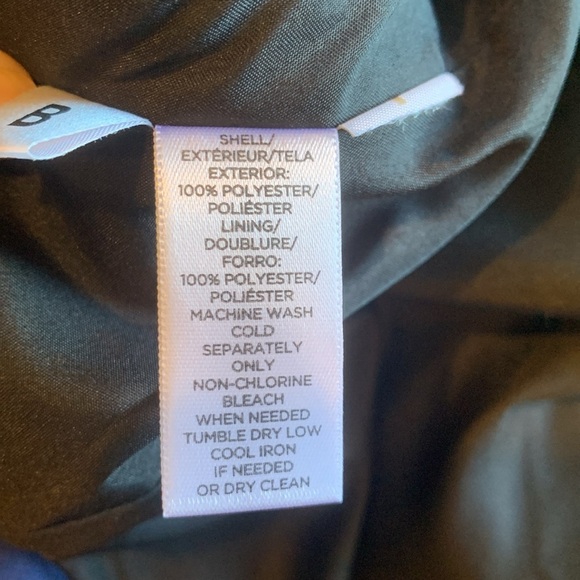 LOFT Navy Blue Faux Suede Microsuede Moto Jacket Women’s Size 0 XS Extra Small - Picture 9 of 10